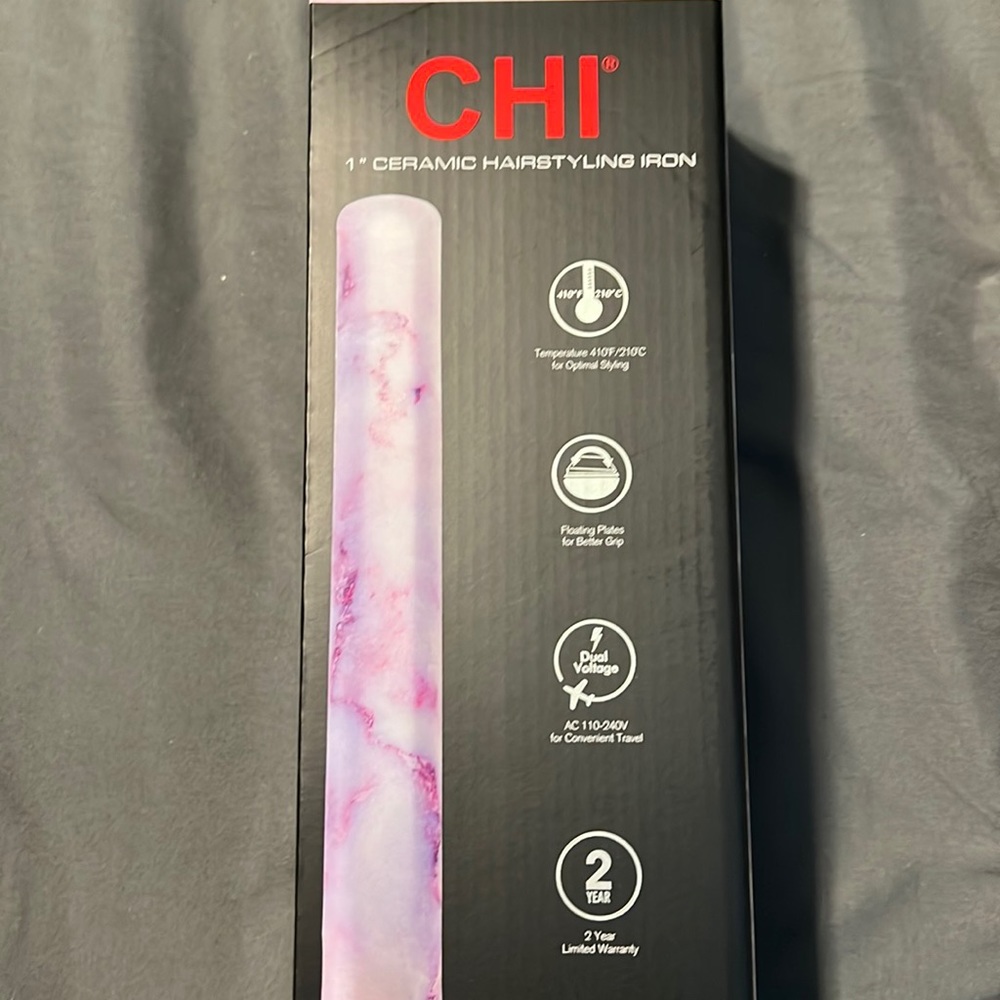 Chi 1” ceramic hairstyling iron
